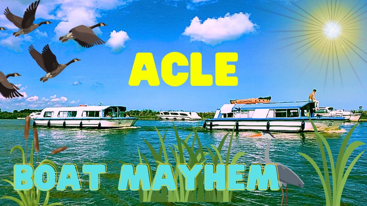 WATCHING BOAT MAYHEM AT ACLE! 🚤🛶 | River Bure & Upton Moorings | Norfolk Broads | WFA Explore