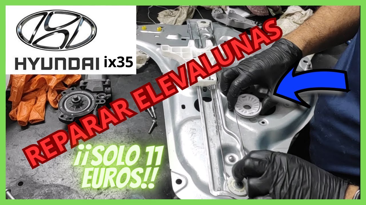 Reparar elevalunas eléctrico Hyundai ix35 | Tutorial