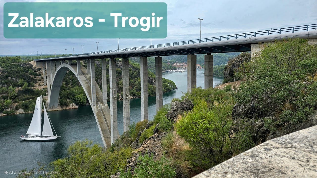 Zalakaros (Hungary) - Rest Stop KRKA West - Trogir, Ciovo Island (Croatia), September 2024