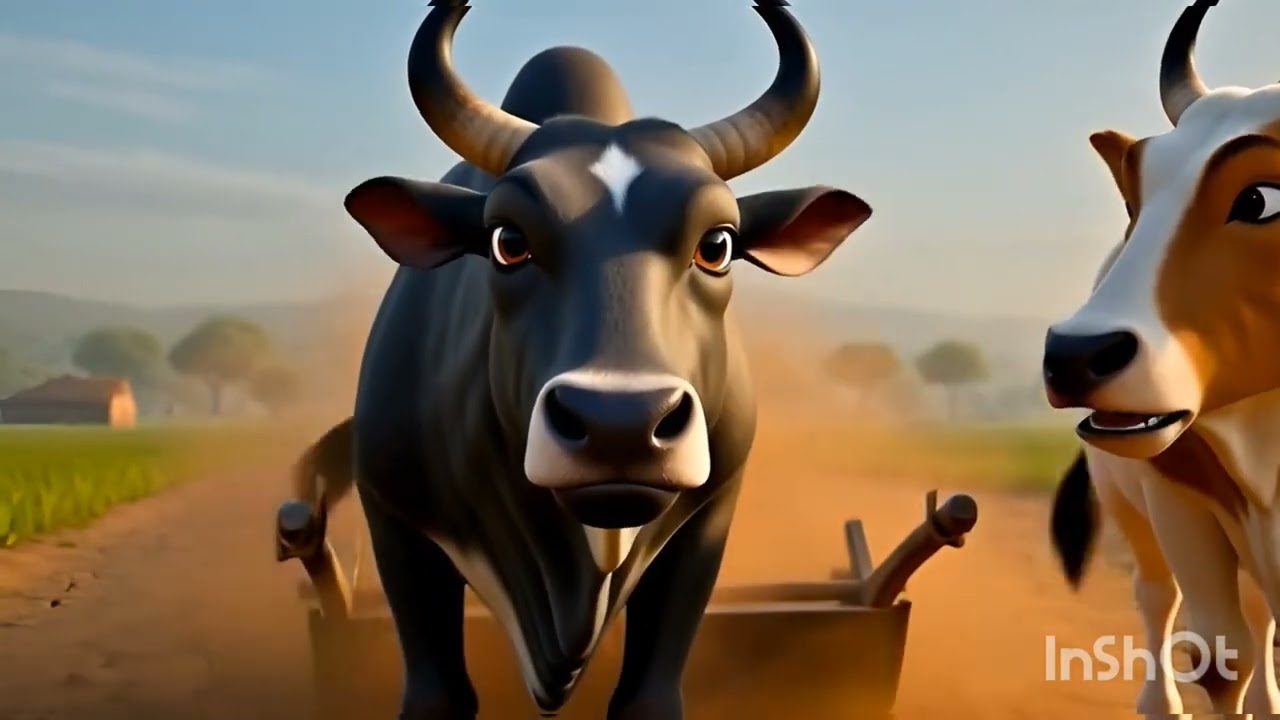 Heera Aur Moti Do Bail Ki Kahani | Best Hindi Moral Story for Kids