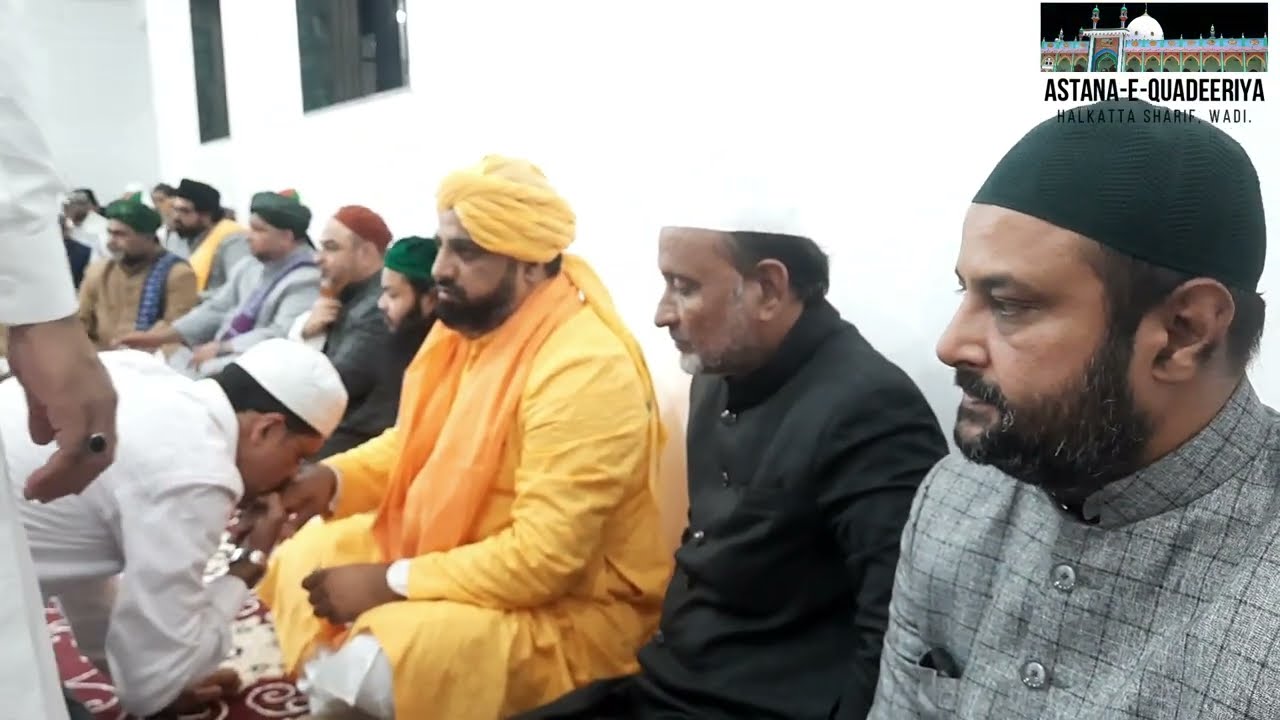 Mehfil-e-Charagan -46th Urs-e-Quadeer Astana-e-Quadeeri, Halkatta Sharif, Wadi Jn.