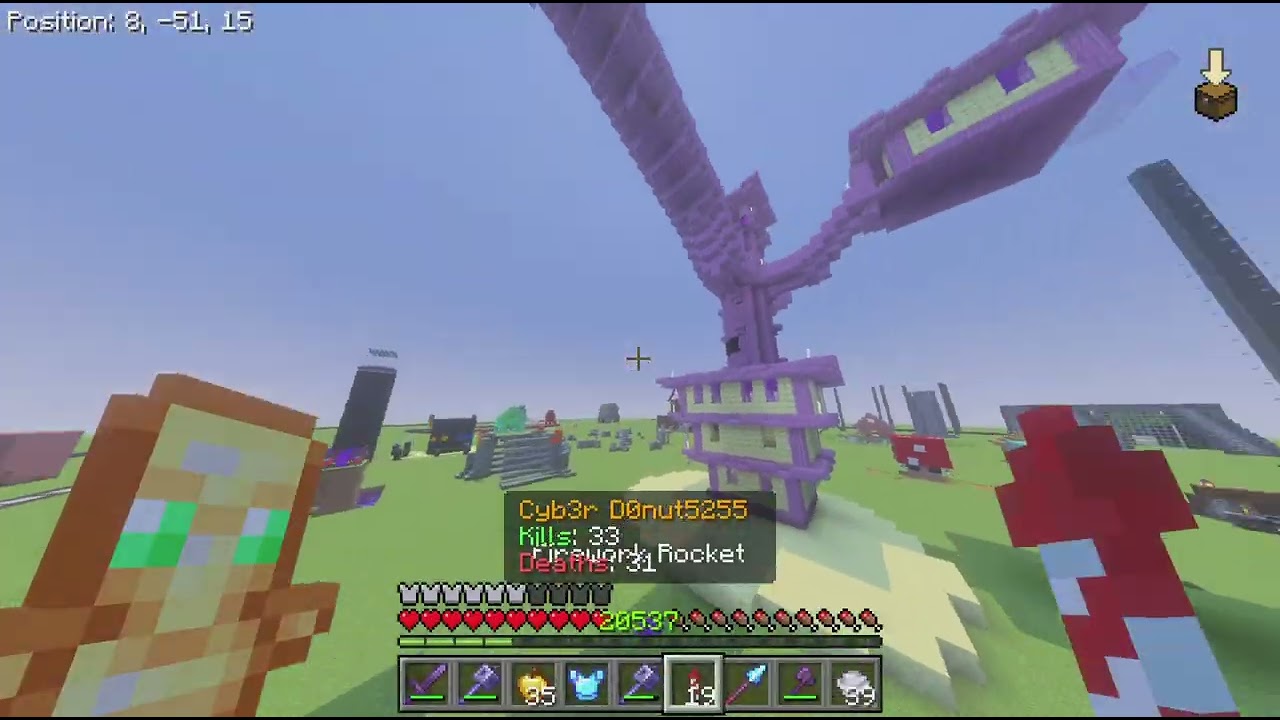 practicing elytra macing