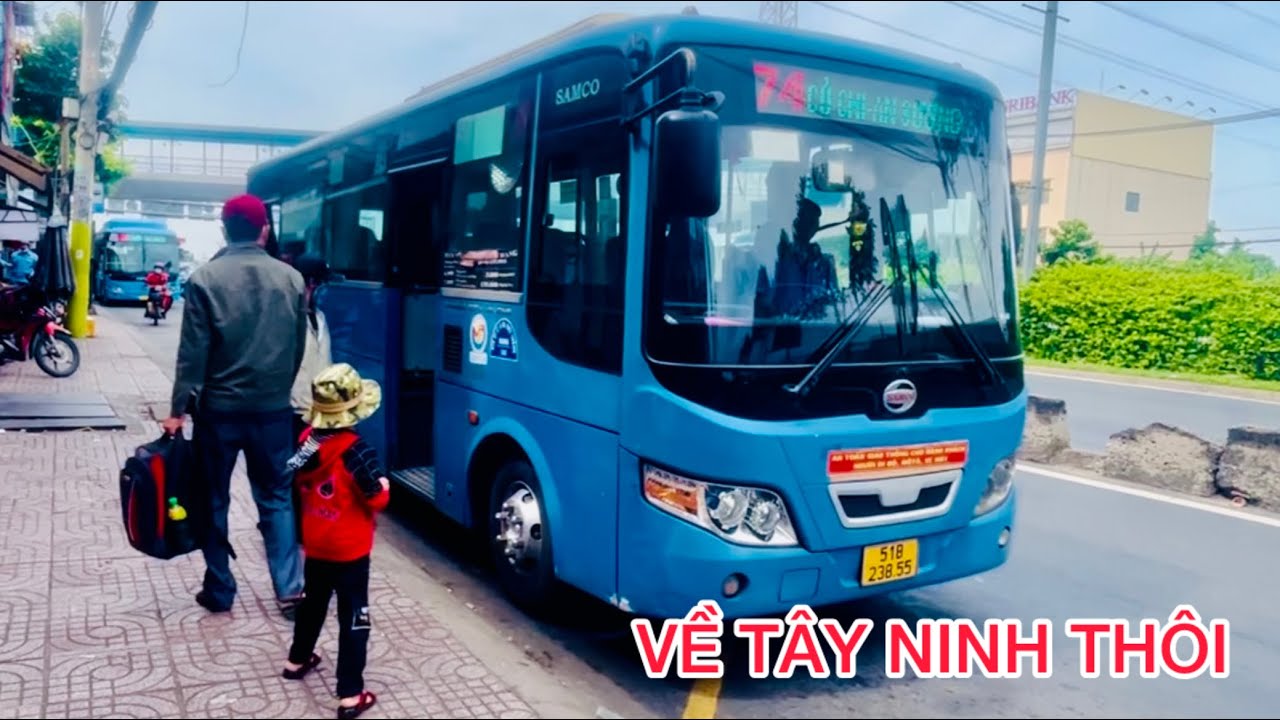 Hành Trình Đăng Đón Xe Bus Từ Gò Vấp Về Tây Ninh, Ghé Tiệm Tạp Hóa Mua Đồ Ăn Vặt Đem Theo Ăn