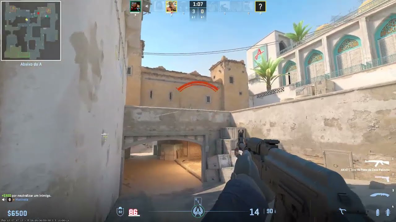 Quase Tomamos, Mas Carreguei - Resenha Com os Amigos Pratas #4 CS2 - COMP / DUST2