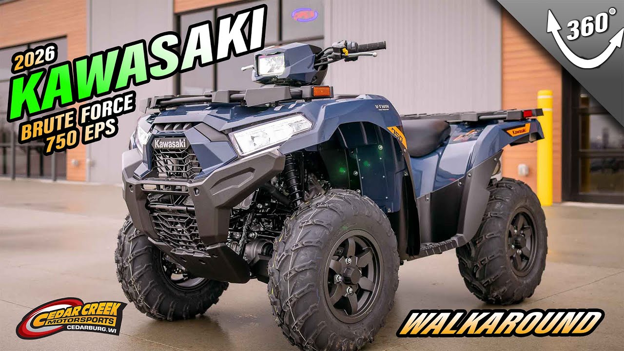 Walkaround | 2026 Kawasaki Brute Force® 750 EPS