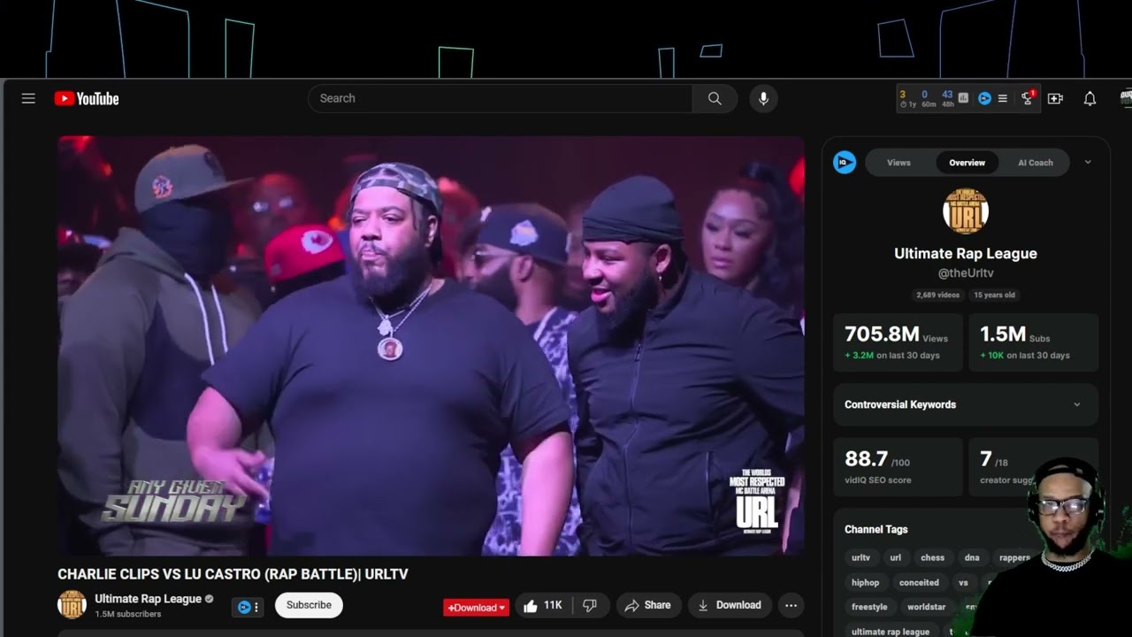 Charlie Clips vs Lu Castro URLTV | Pluto Dash REACTS