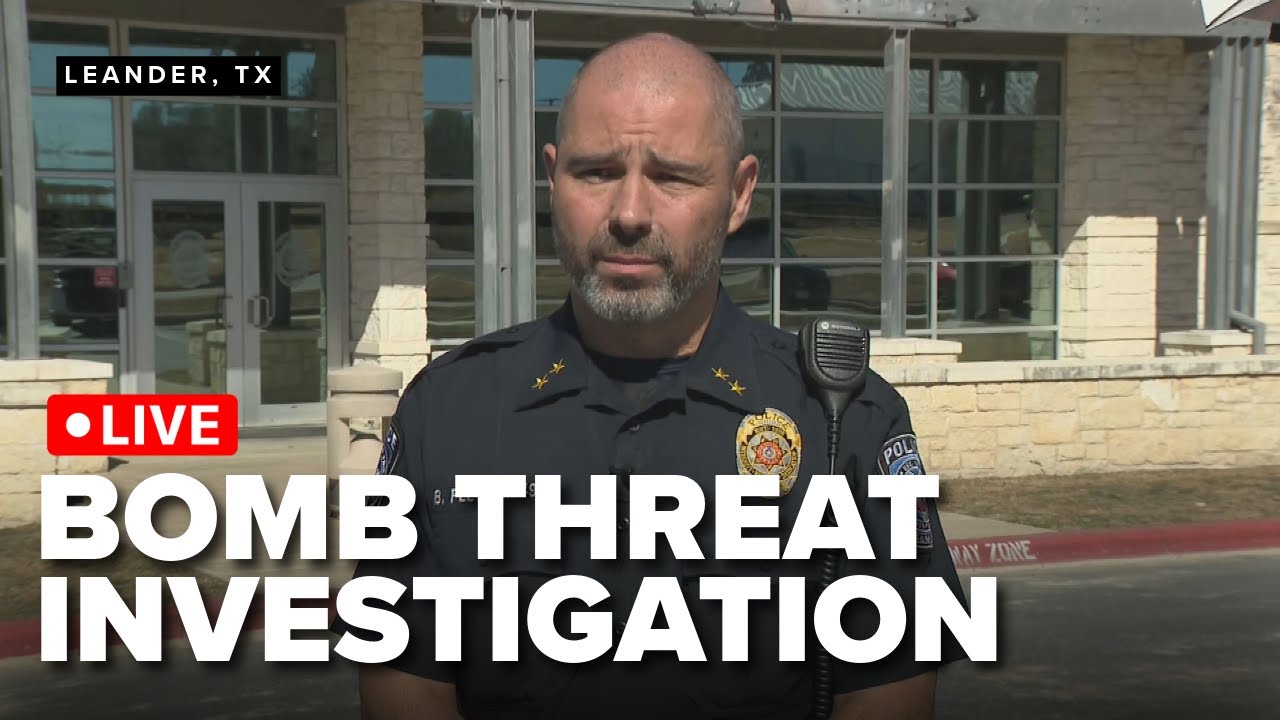 LIVE: Leander police give update on bomb threat at Founders Academy