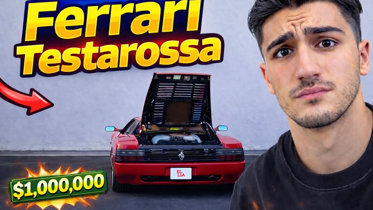 Restoring Ferarri Testarossa.