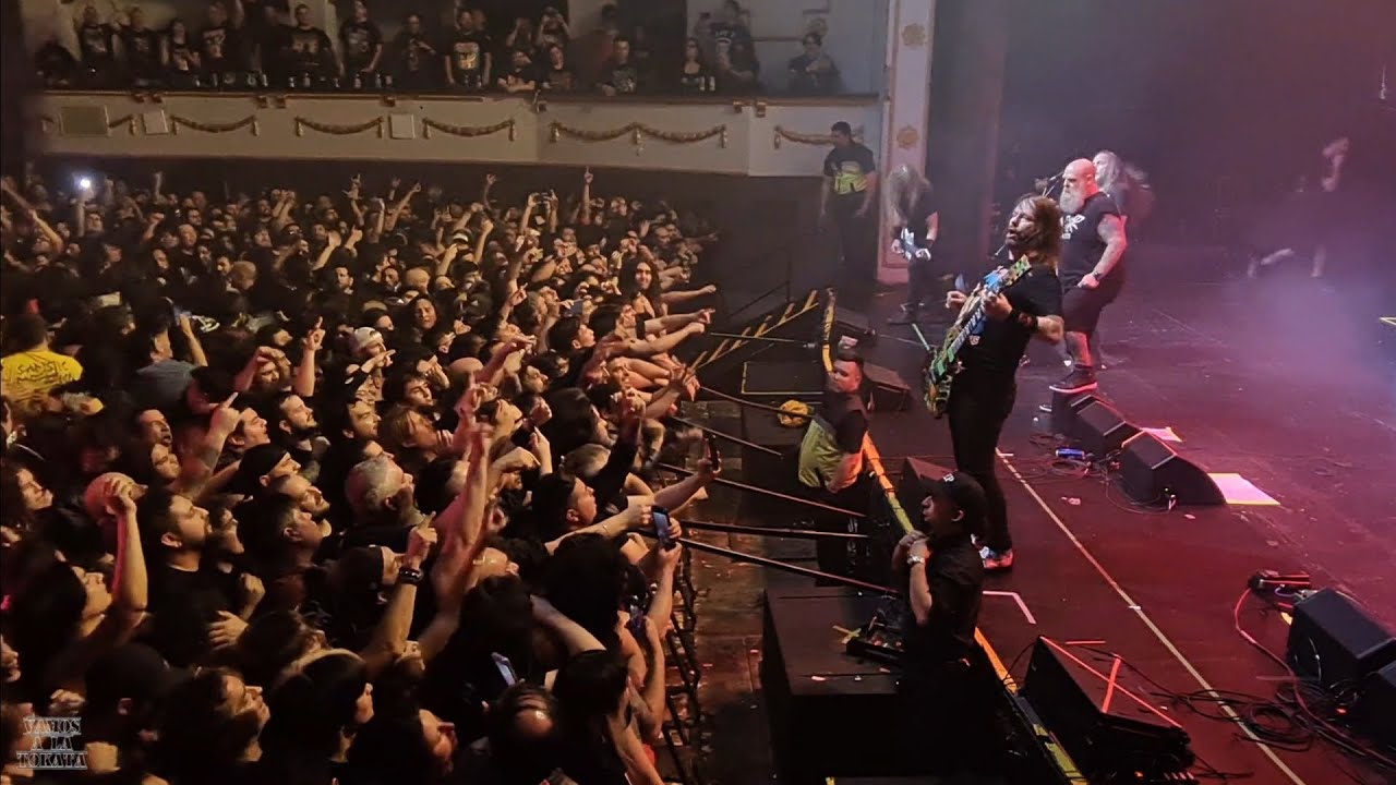 EXODUS "A Lesson in Violence" / 11-10-25 Teatro Cariola - Santiago de CHILE