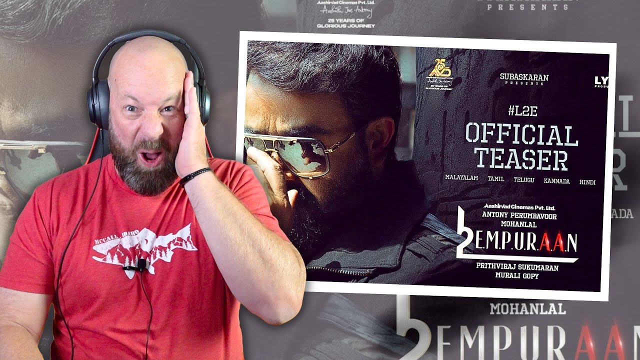 L2E Empuraan Teaser Reaction | Mohanlal’s Epic Return!