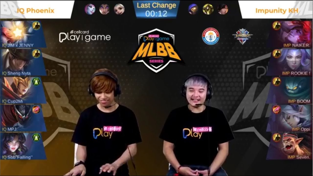 Impunity KH vs IQ Phoenix, PLAYGame MLBB Series Week 3, Game 2