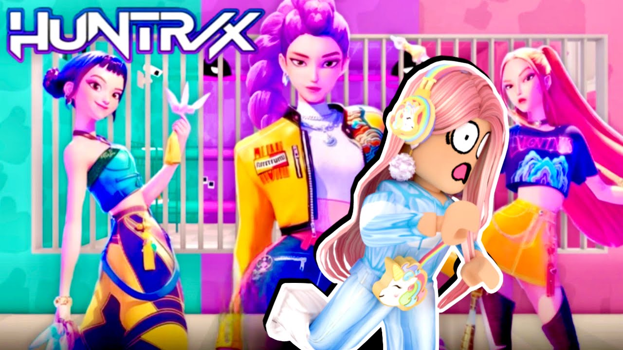 JINU ENFERMÉ DANS LA PRISON DES HUNTRIX! KPOP DEMON HUNTERS ESCAPE OBBY! ROBLOX
