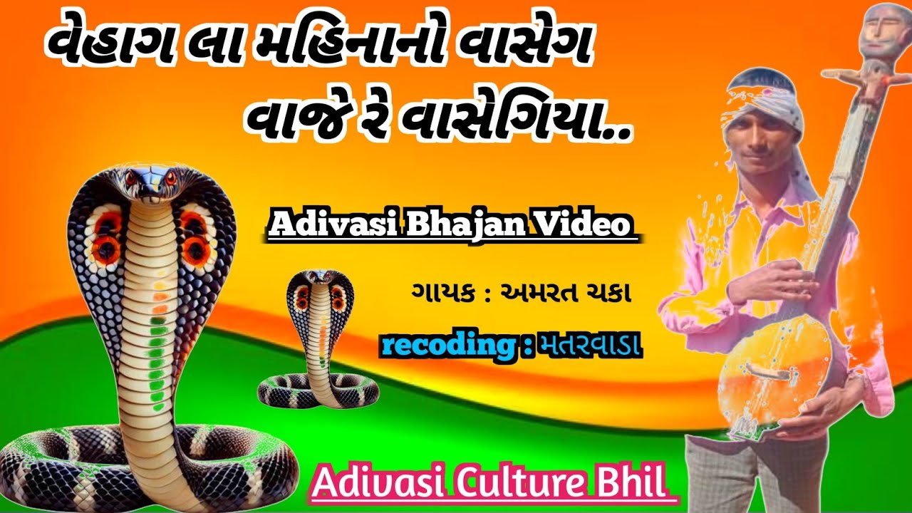 વેહાગ લા મહિનાનો વાસેગ વાજે રે વાસેગિયા..bhajan adivasi desi|| आदिवासी देशी भजन वीडियो ||desi bhajan