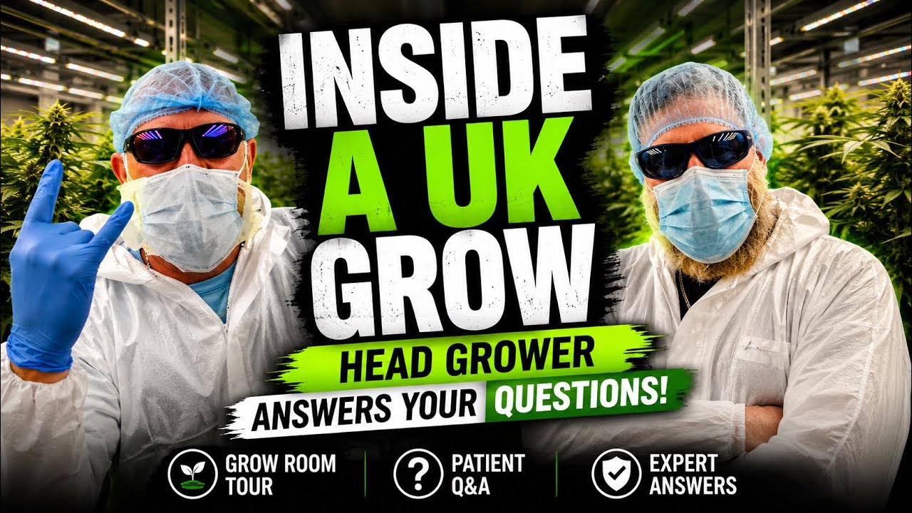 UK Medical Cannabis Grower Answers Patients Biggest Questions 🌱