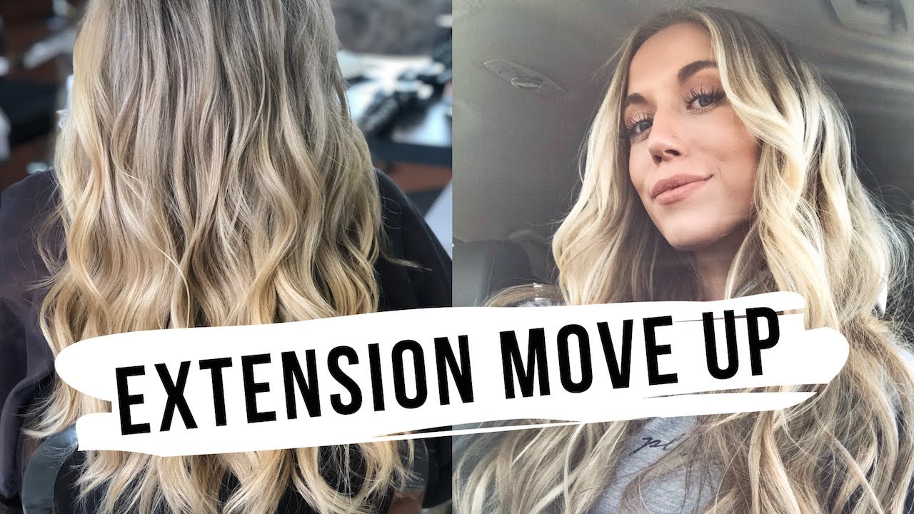 COME WITH ME TO GET MY EXTENSIONS MOVED UP!