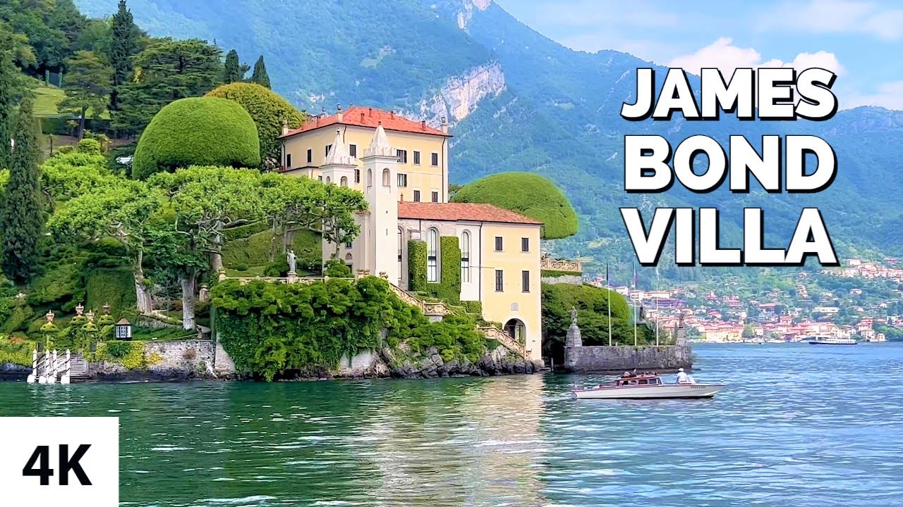 Beautiful VILLA DEL BALBIANELLO / Lake Como / Italy (4K)