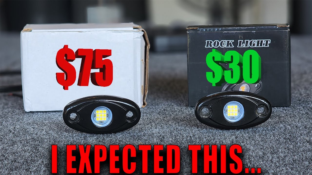 Are Expensive Rock Lights Worth it? - Auxito LED Rock Lights Review