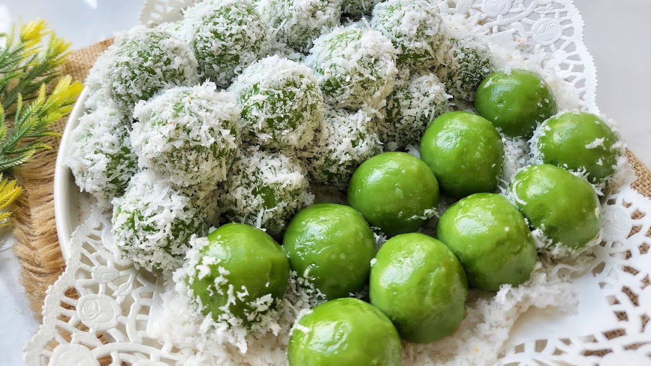 RESEP KUE KLEPON TEPUNG KETAN ISI GULA MERAH PRAKTIS DAN EKONOMIS