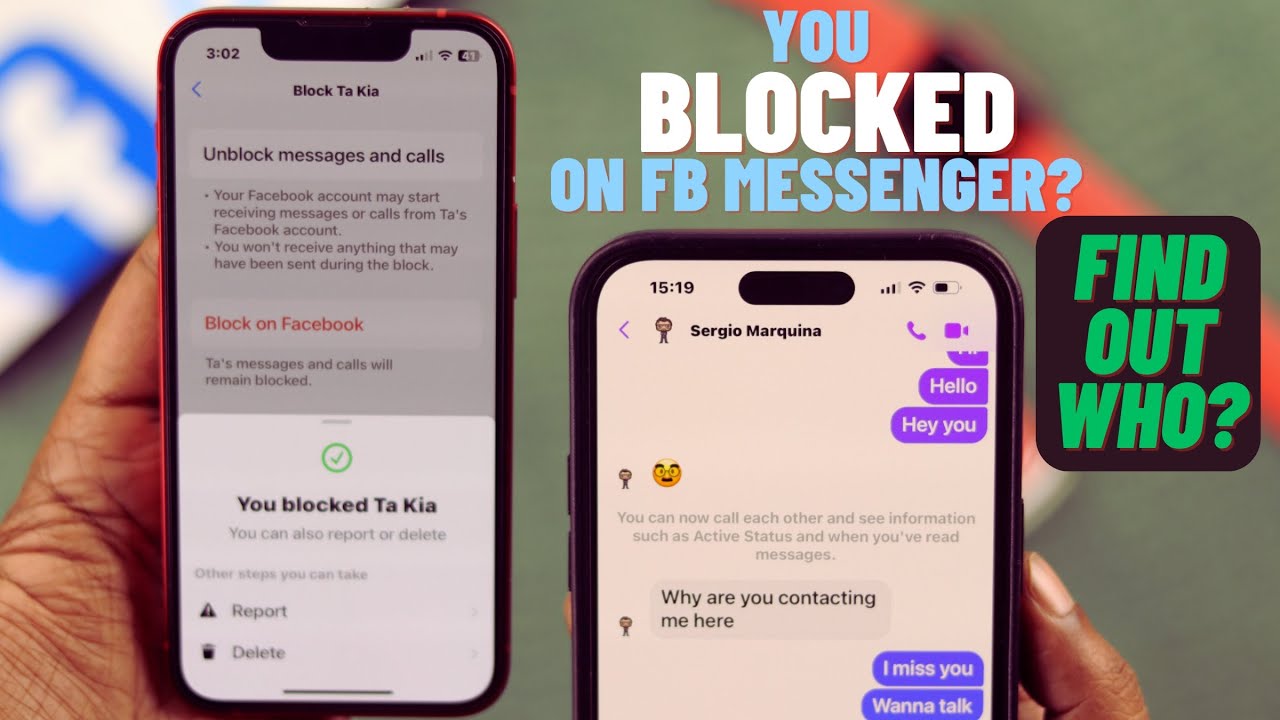 Узнайте, заблокировал ли вас кто-то в Facebook Messenger! [Узнайте]