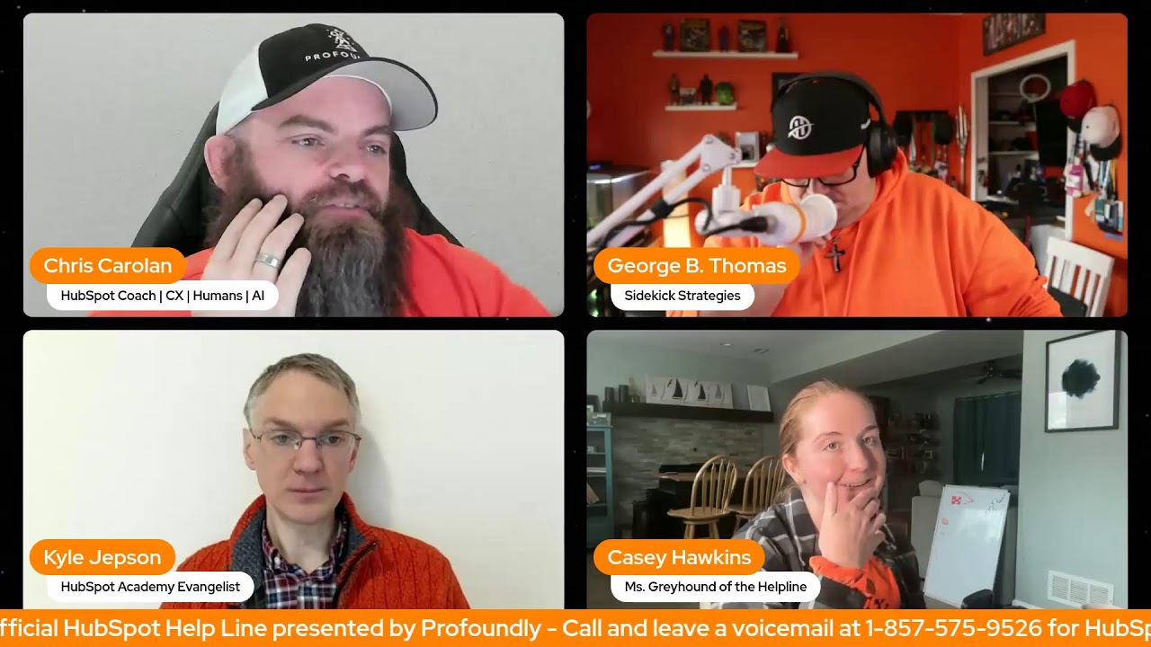 Call in and get Help with HubSpot! #hubspot