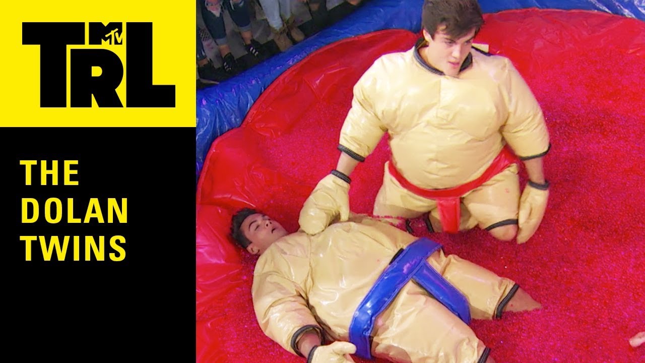 The Dolan Twins Wrestle Each Other In 'Slip & Slam