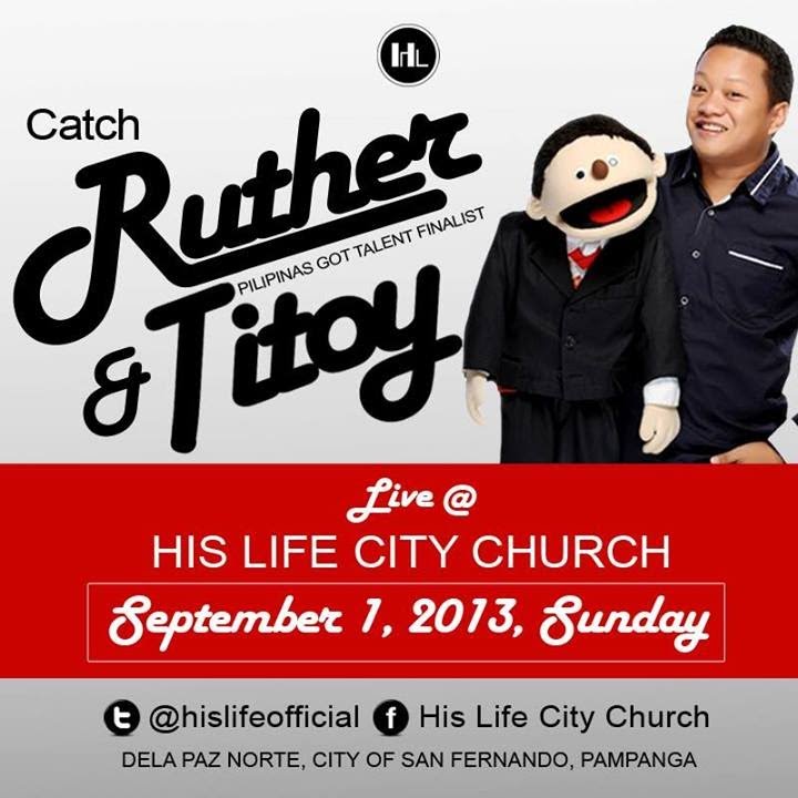Ruther and Titoy at His Life City Church