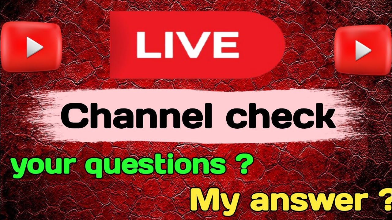 Live channel checking new formula by riya 