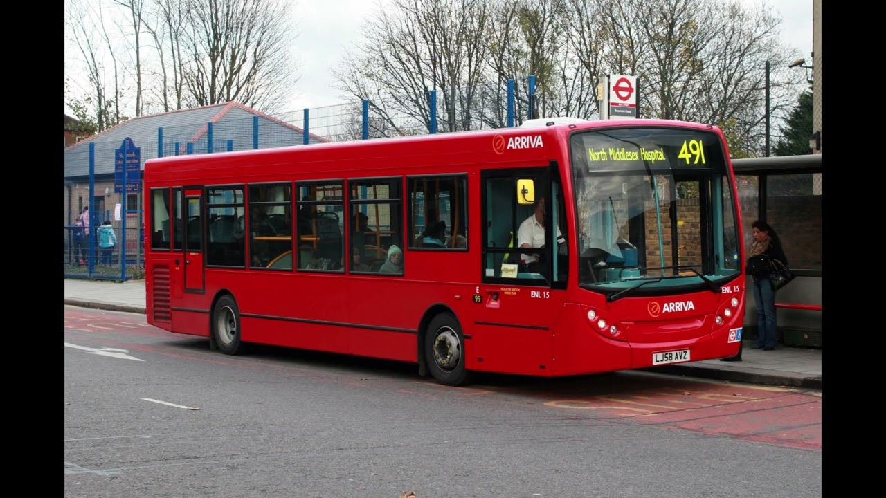 London Buses 184, 491, 192, 313, 298 Tribute