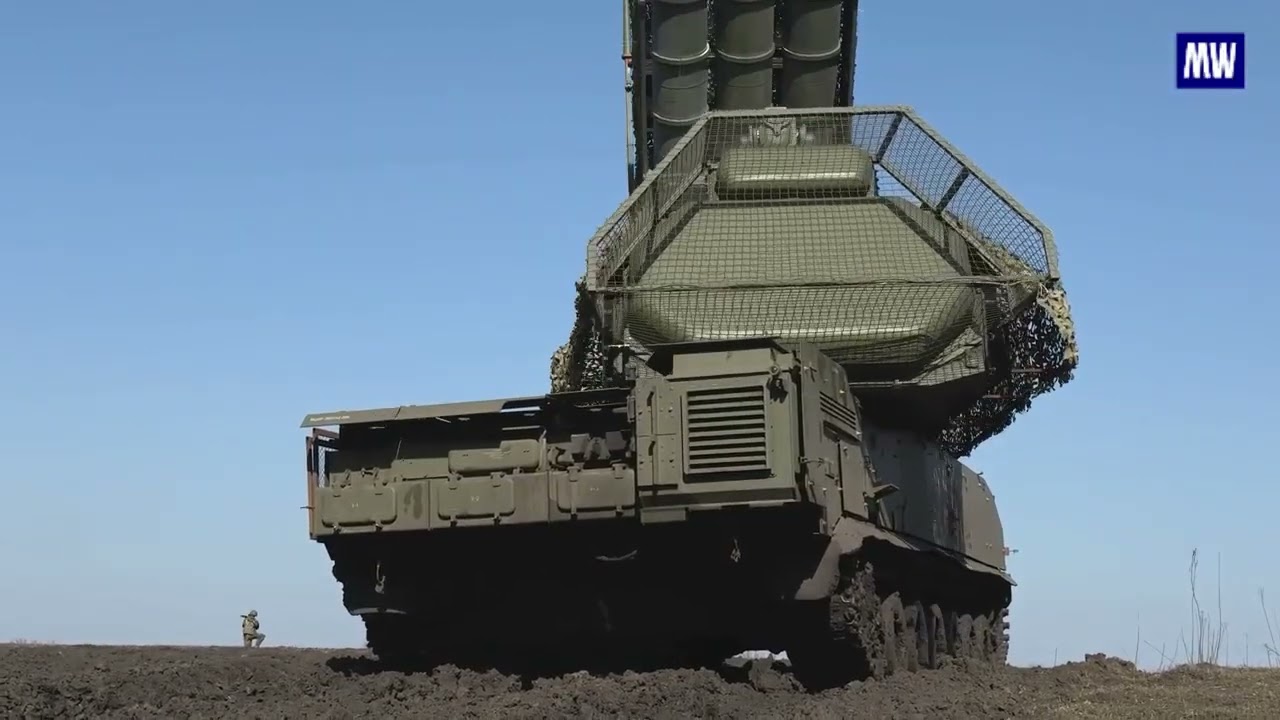 Buk-M3 Intercepts HIMARS Projectiles