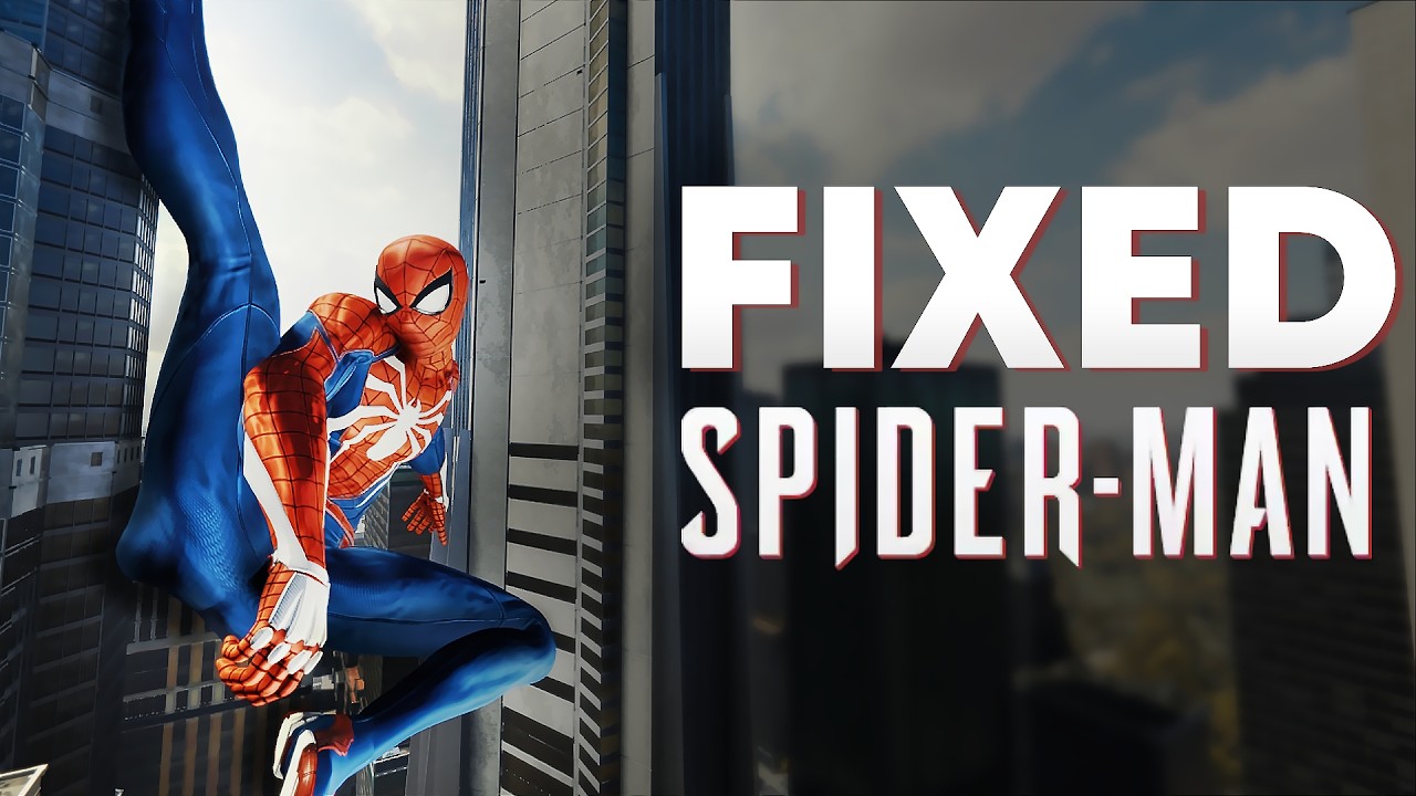 Я исправил Spider-Man 2018 с помощью модов!