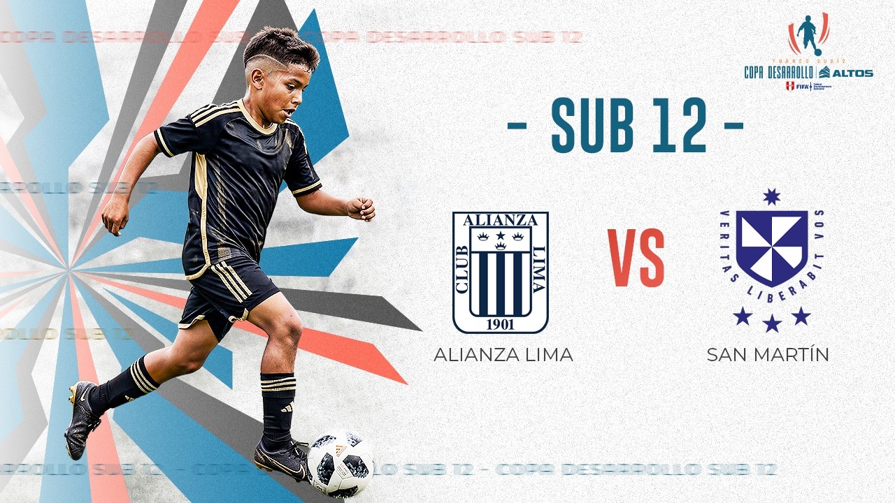 🔴 EN VIVO | ALIANZA LIMA VS U. SAN MARTIN  | COPA DESARROLLO SUB 12 ORO | CLAUSURA FECHA 2