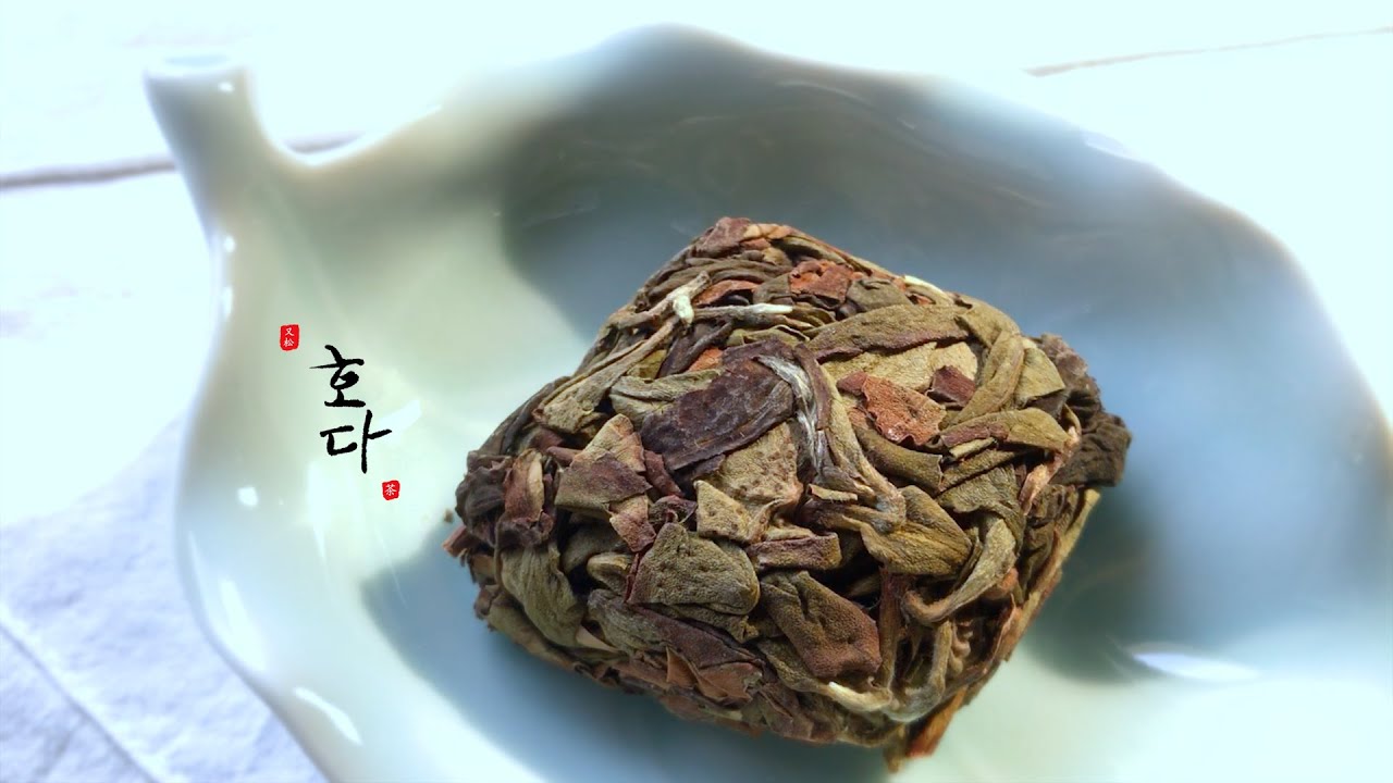 📕 네모난 오룡차, 장평수선 Zhangping Shui Xian Tea | 오룡차 마시는 방법 | 호다