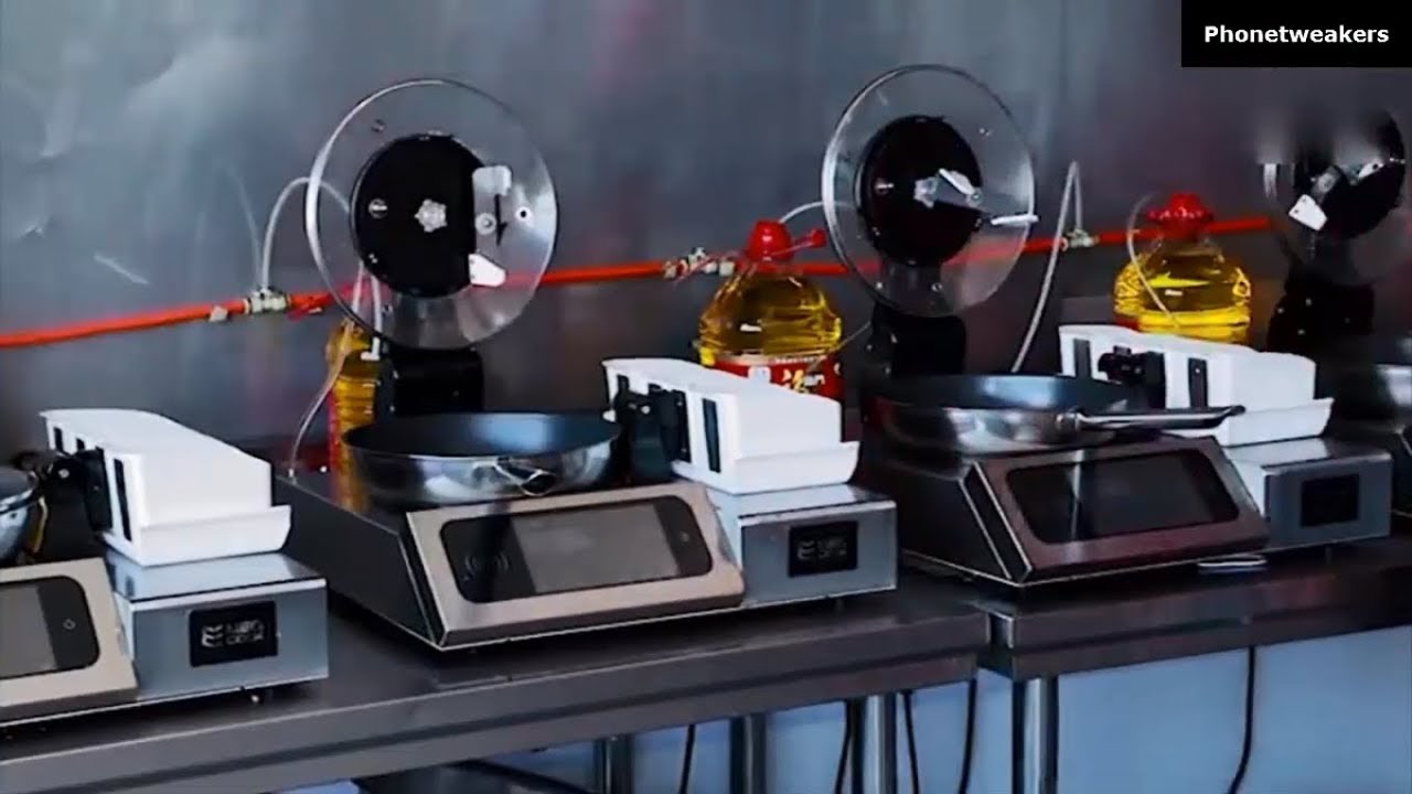 MegCook intelligent cooking Robot Awesome  Smart canteen