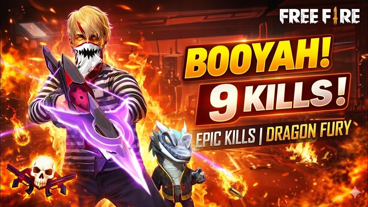 Booyah With 9 Kills !!!!