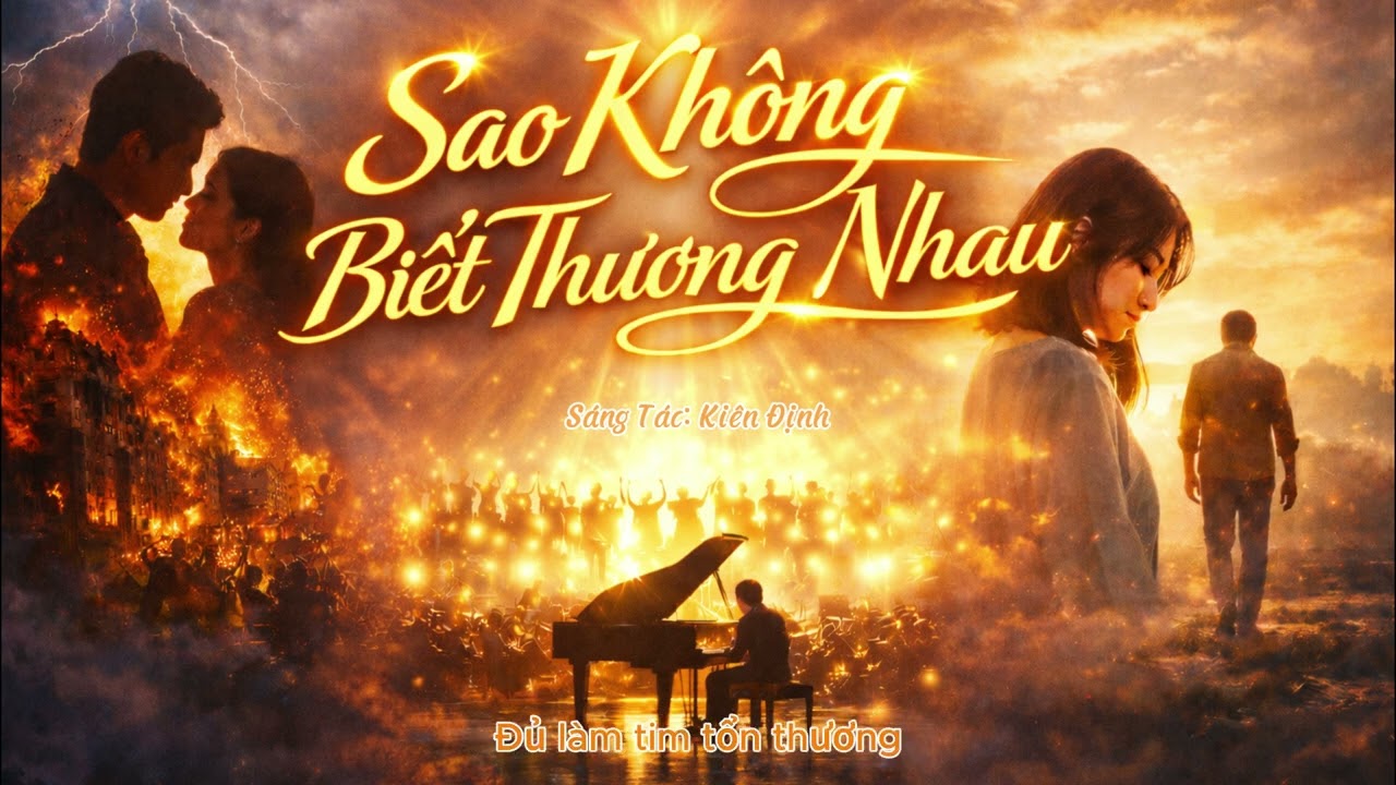 🎵 SAO KHÔNG BIẾT THƯƠNG NHAU | Bản Hùng Ca Thức Tỉnh Giữa Chiến Tranh & Nhân Duyên Mong Manh