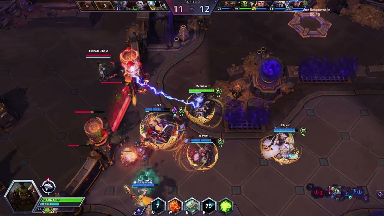 HotS - ARAM - Джои установил мировой рекорд по исцелению, играя за Андуина в ARAM (кажется).