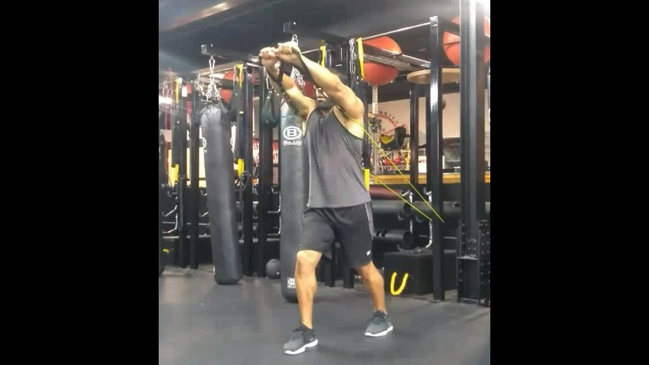 Incline Chest Press w/Resistance Band