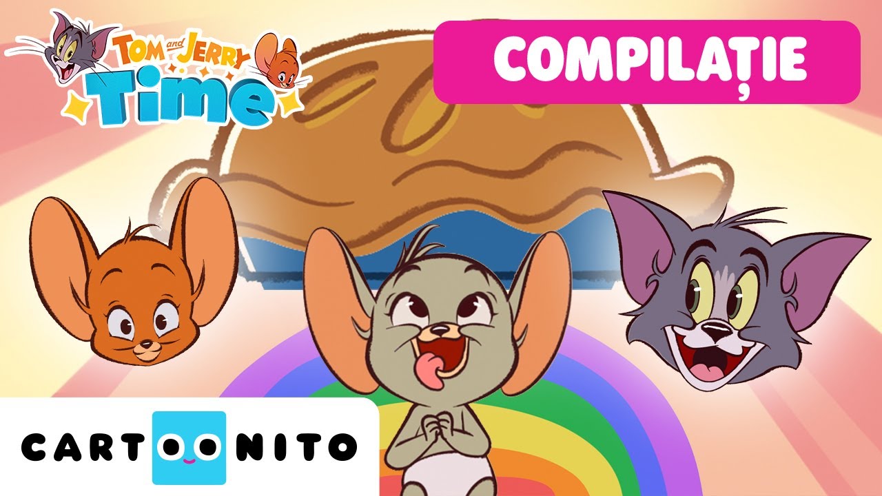 &Icirc;nvață formele! 🟨🔵🔺 | Compilație | &Icirc;nvață cu Tom și Jerry | @CartoonitoRO