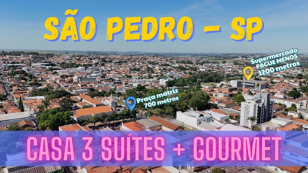 UMA CASA QUE SUA FAMÍLIA VAI AMAR EM SÃO PEDRO