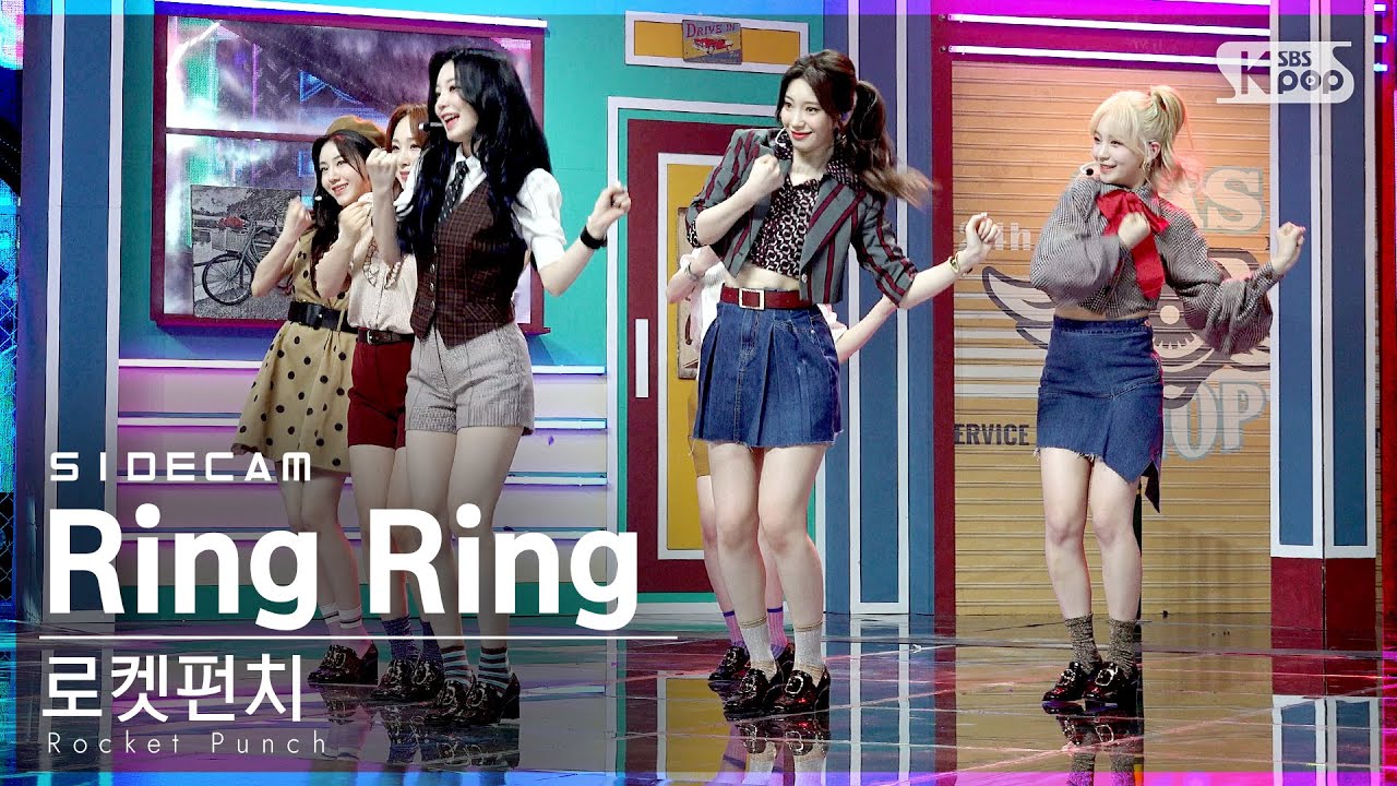 [사이드캠4K] 로켓펀치 'Ring Ring' (Rocket Punch Side FanCam) | @SBS Inkigayo_2021.05.23.