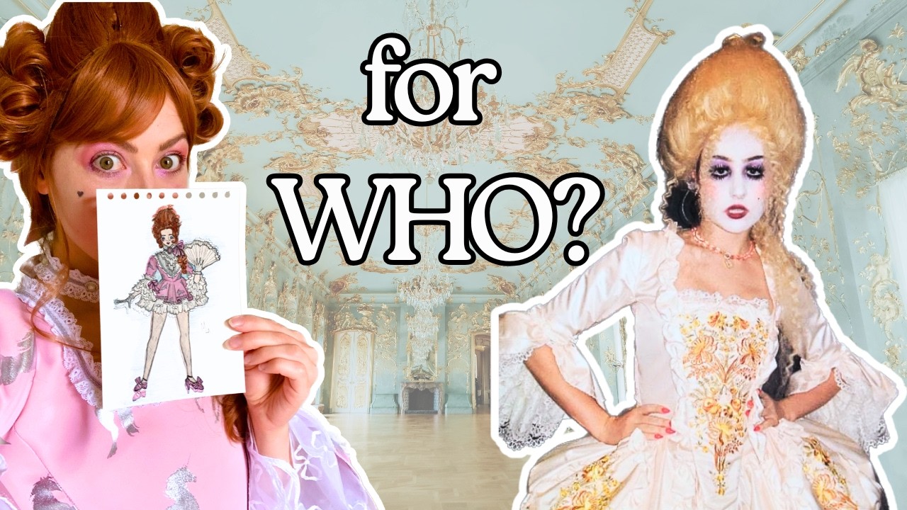 I was asked to make a Rococo costume for CHAPPELL ROAN but got rejected. Let's make my design anyway