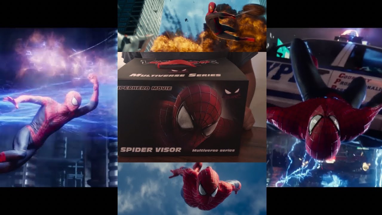 UNBOXING THE AMAZING SPIDER MAN 2, SPIDER MAN MASK 😷🤩🎊
