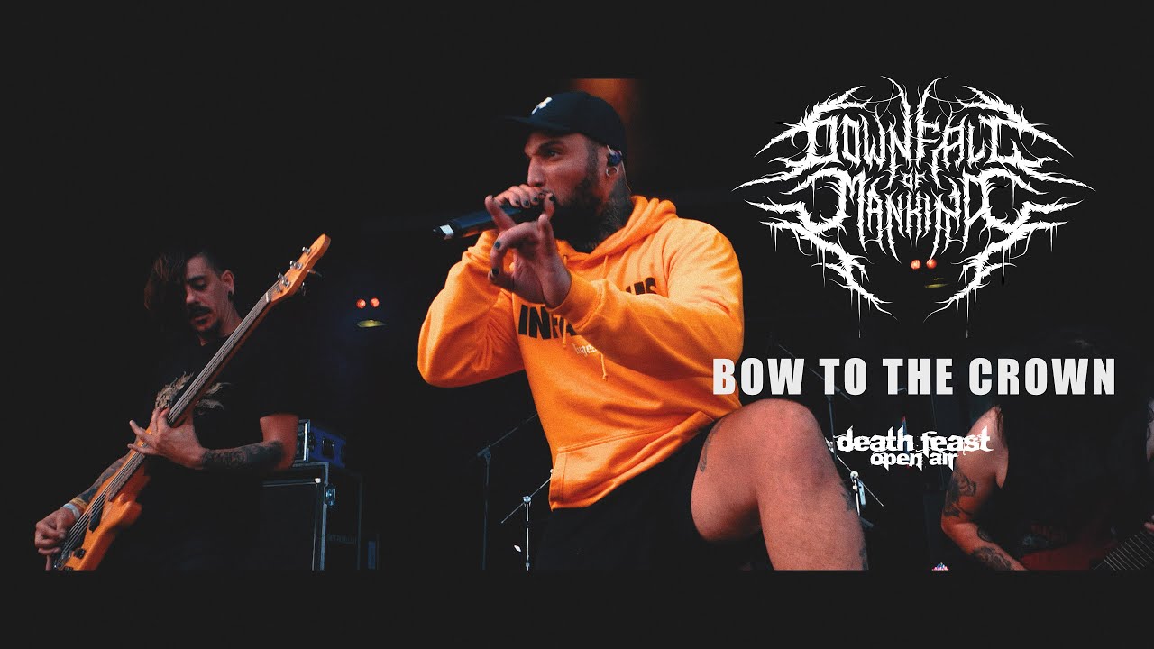 DOWNFALL OF MANKIND - BOW TO THE CROWN [OFFICIAL MUSIC VIDEO] (2021) SW EXCLUSIVE