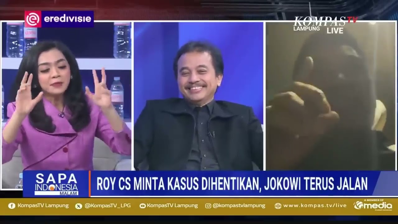 Debat Panas ! Roy CS Minta Kasus Dihentikan,Jokowi Terus Jalan