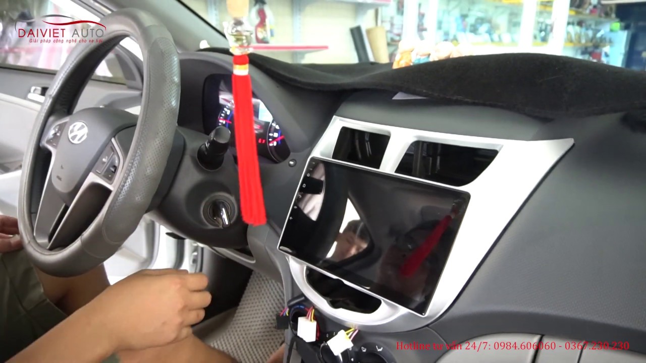 Hướng dẫn Lắp DVD android 10inch cho Hyundai Accent | Đại Việt Auto