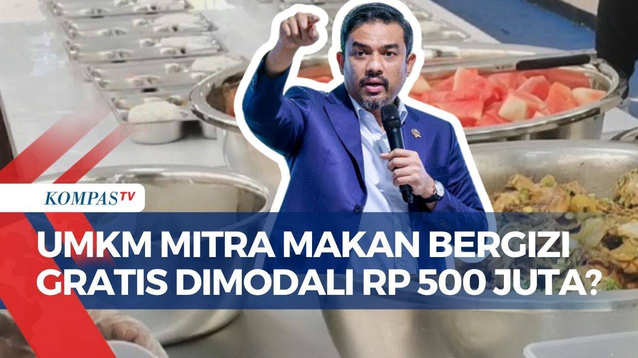 Wacana UMKM Mitra Program Makan Bergizi Gratis Dimodali Rp500 Juta, Begini Syarat dan Caranya