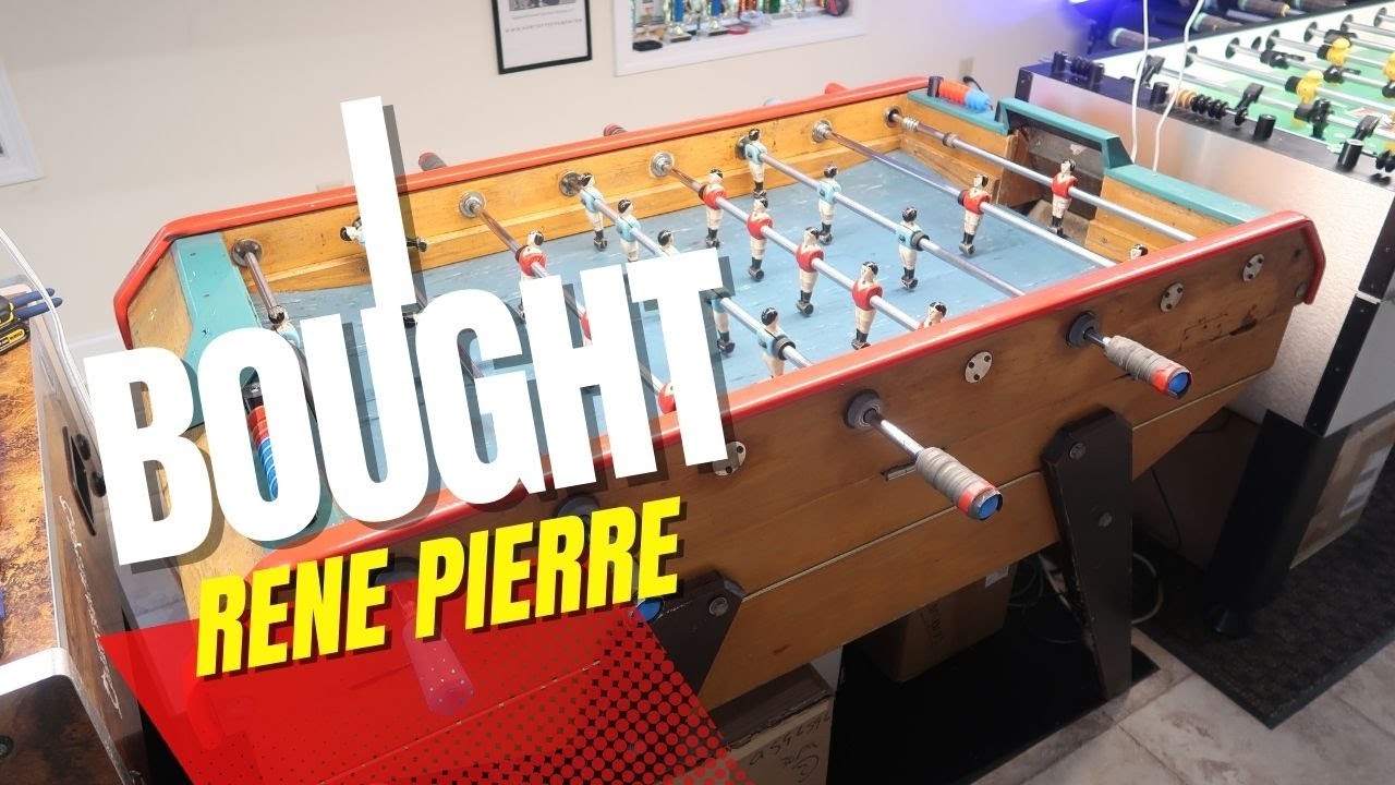 I bought a 50 YEAR OLD Foosball Table!