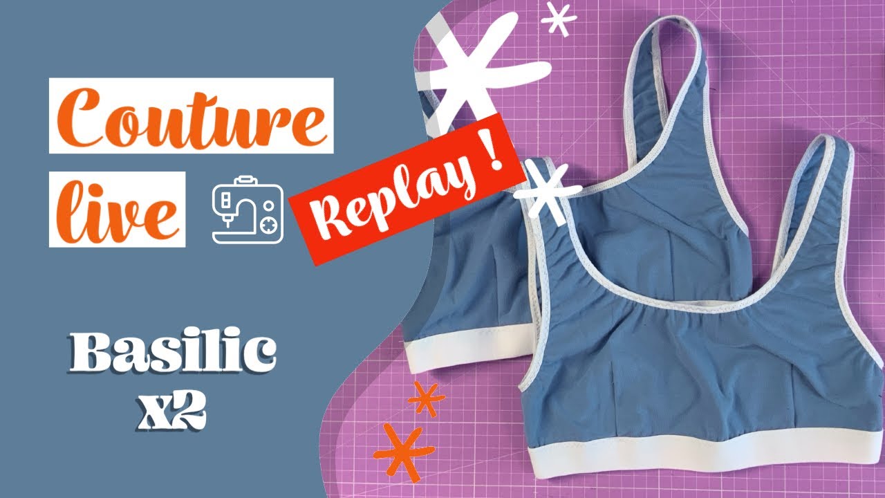 Brassières Basilic pour Raphaëlle | LIVE COUTURE