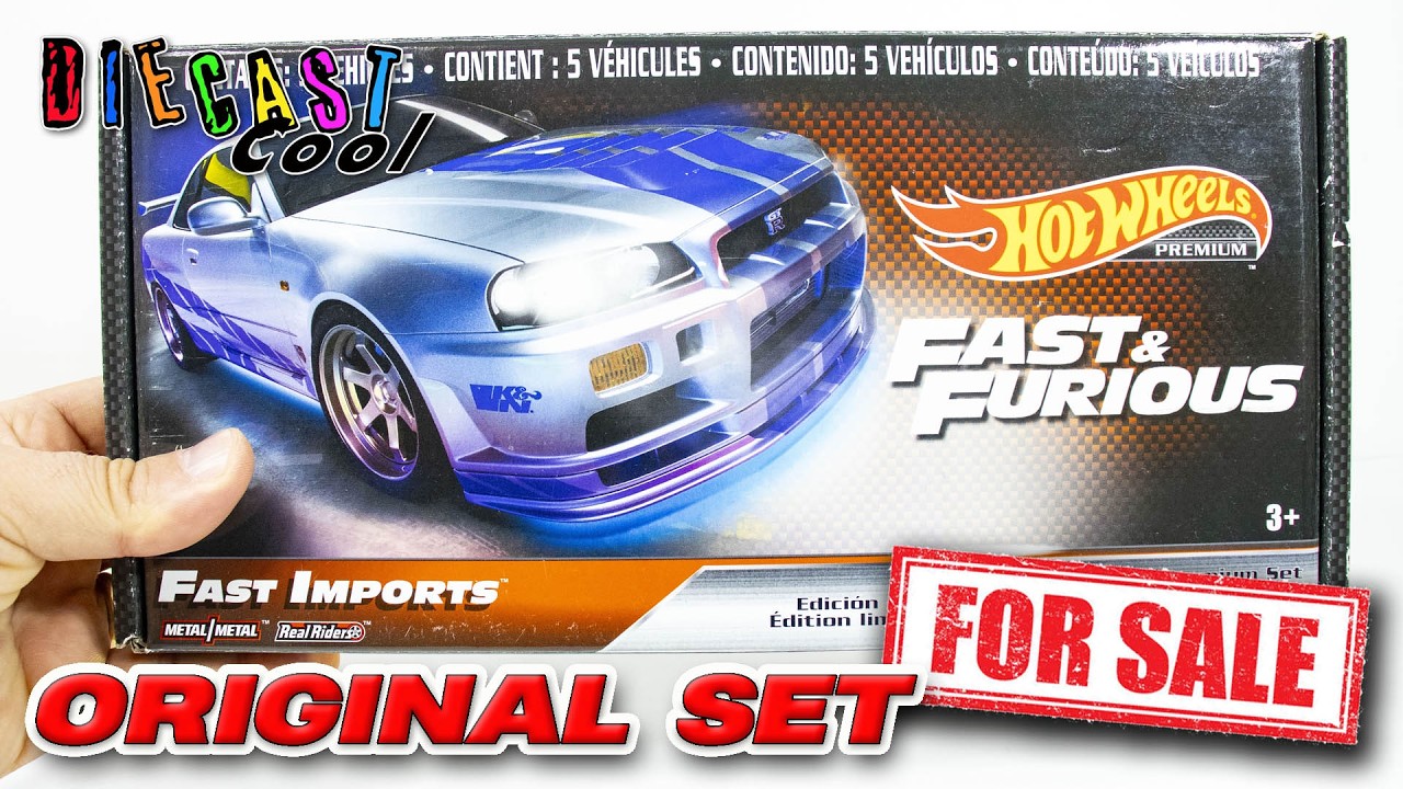 Hot Wheels Fast Import Original Set Fast & Furious 4 Sale