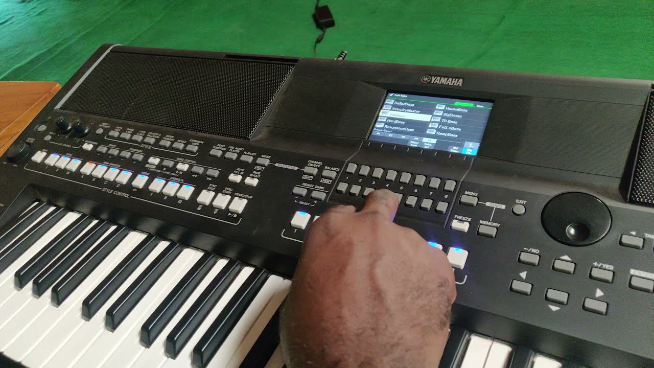 PSR SX 600 SETTINGS FOR SEBENE